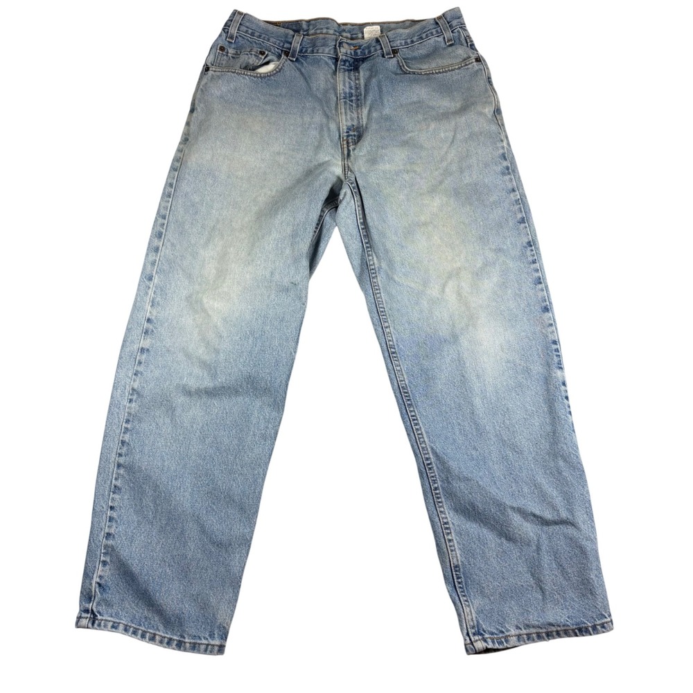 Vintage Y2K Levi's 43901-7212 Jeans Mens 36x30 Light Wash Relaxed Straight